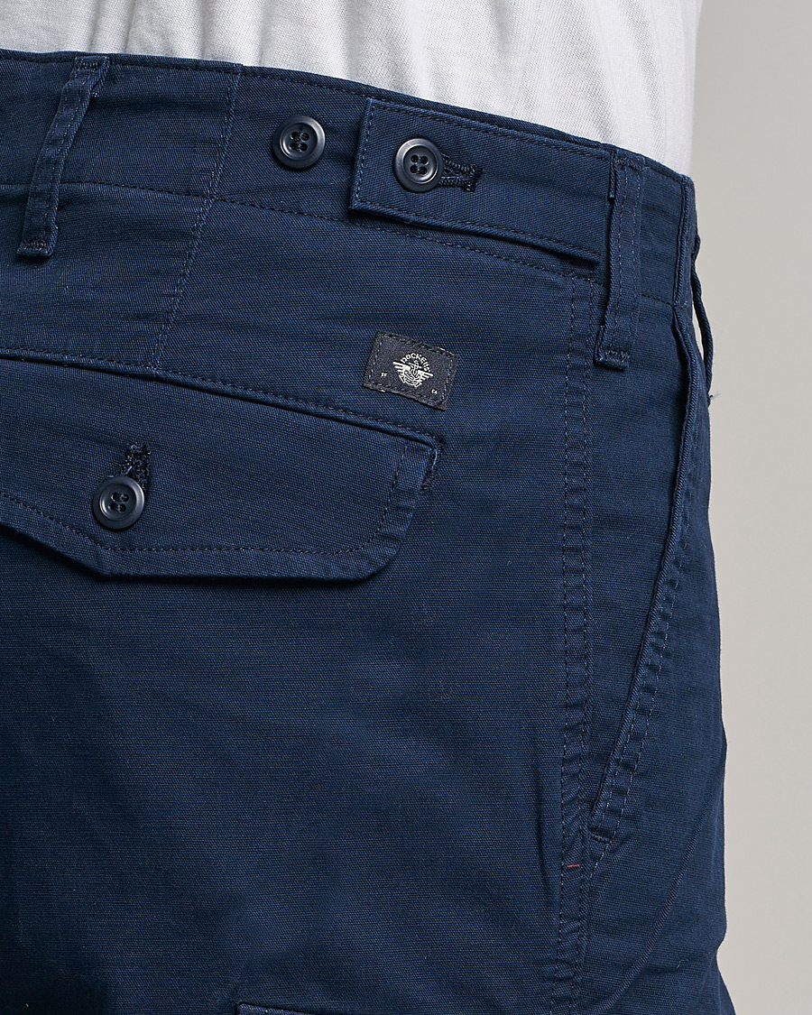 Men | Trousers | Dockers | Tapered Cotton Cargo Pant Navy