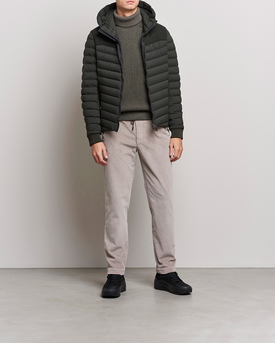 Men | Coats & Jackets | SEASE | Warmer Down Jacket Dark Green