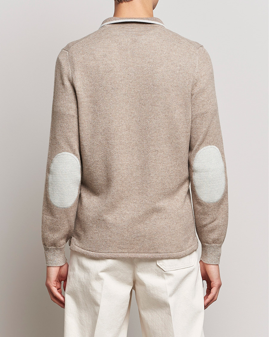 Men | Sweaters & Knitwear | SEASE | Ellen Cashmere Pullover Beige
