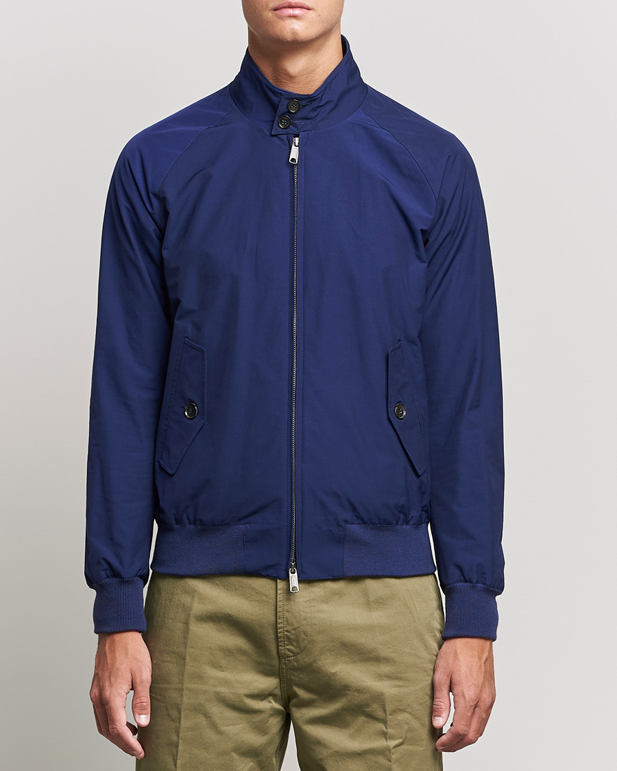 Men | Coats & Jackets | Baracuta | G9 Original Harrington Jacket Indigo