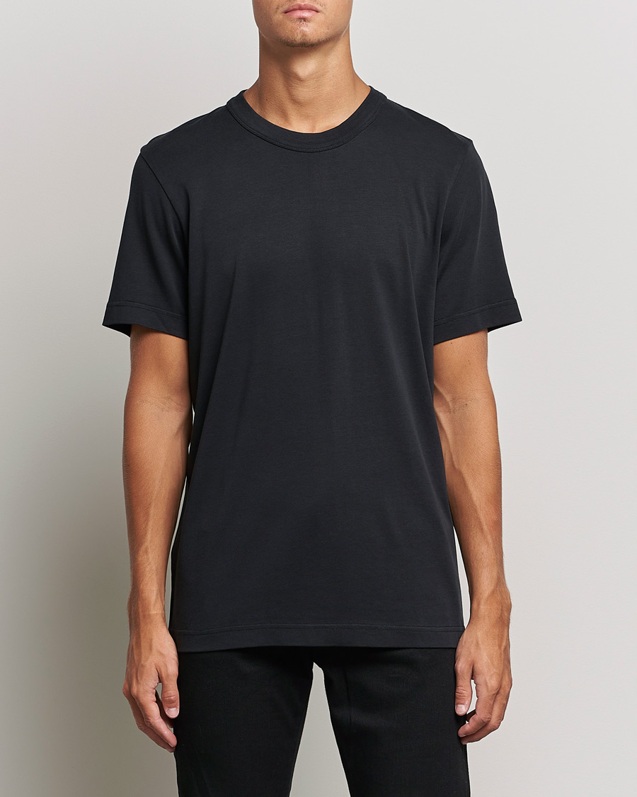 Men | Black t-shirts | CDLP | Heavyweight T-Shirt Black