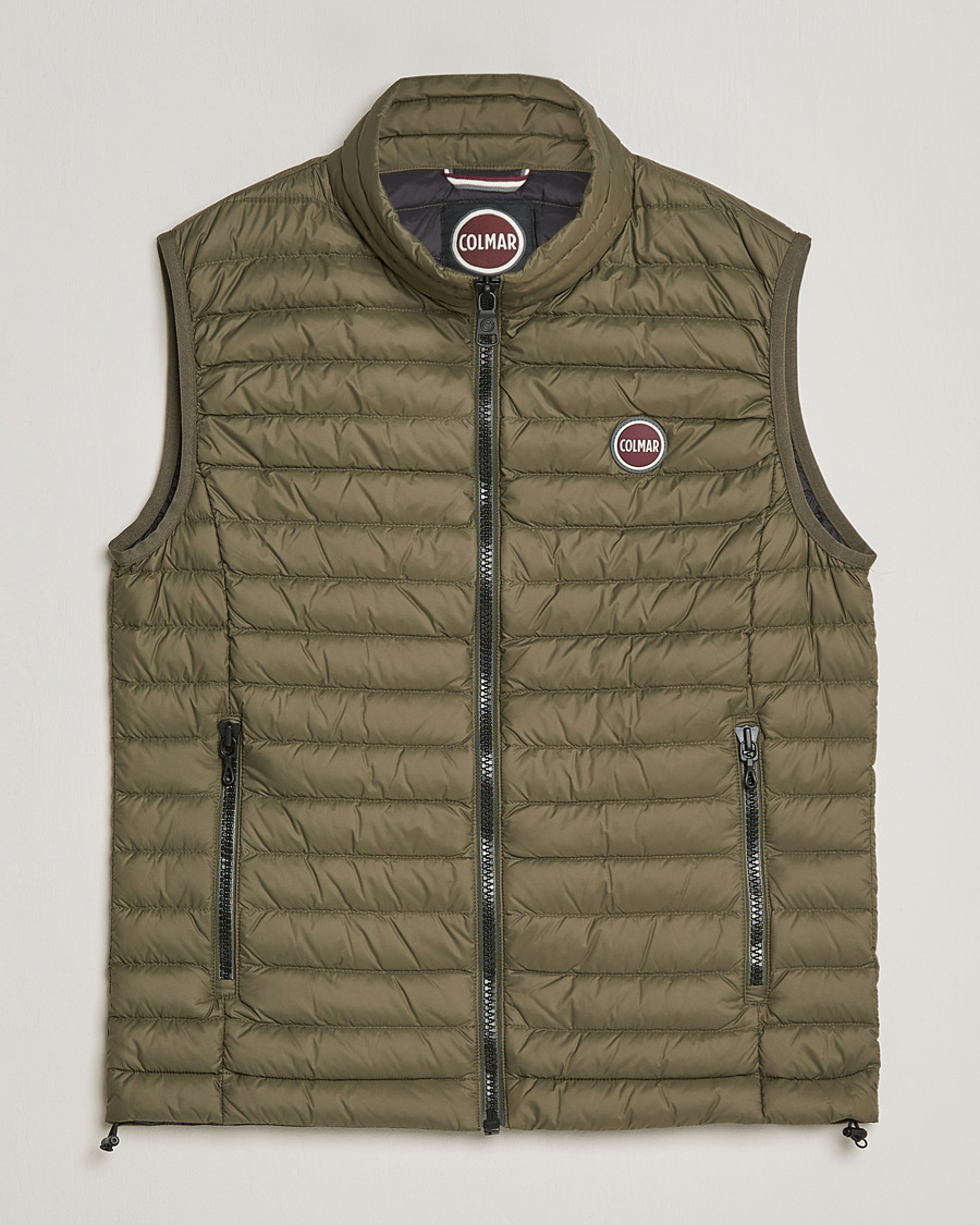 Men | Coats & Jackets | Colmar | Repunk Lightweight Down Vest Bush