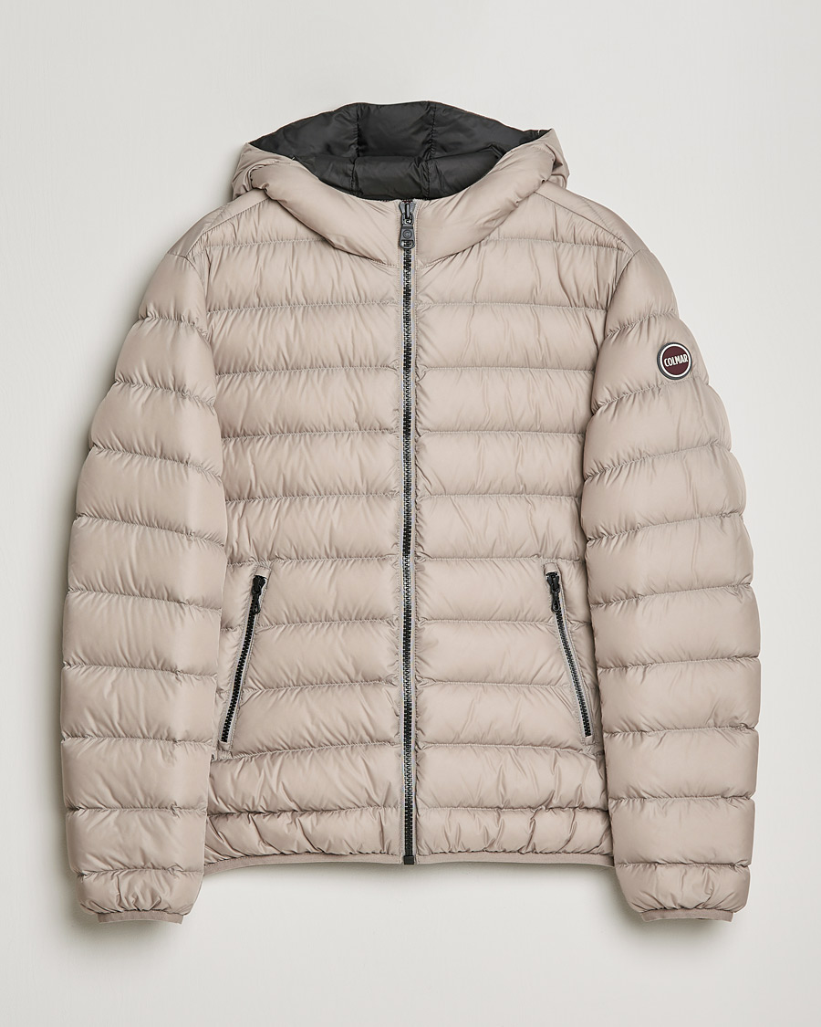 Men | Coats & Jackets | Colmar | Concrete Down Hooded Jacket Cookie