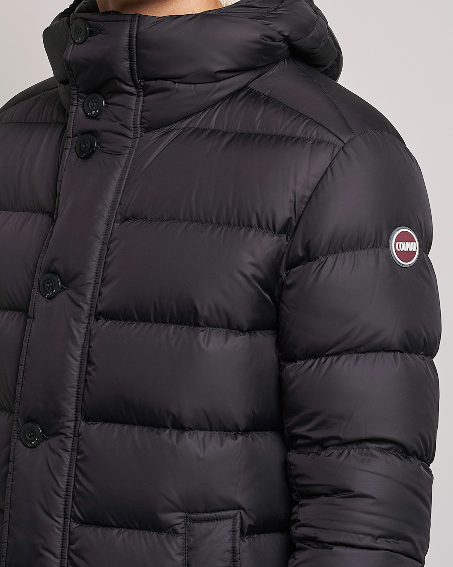 Men | Coats & Jackets | Colmar | Concrete Mid Down Parka Black