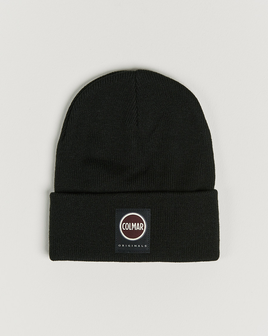 Men | Colmar Cotton Beanie Black | Colmar | Cotton Beanie Black