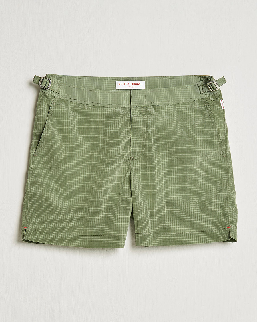 Men | Swimwear | Orlebar Brown | Bulldog Ripstop Swim Shorts Parachute Green