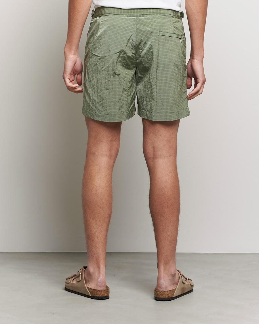 Men | Swimwear | Orlebar Brown | Bulldog Ripstop Swim Shorts Parachute Green