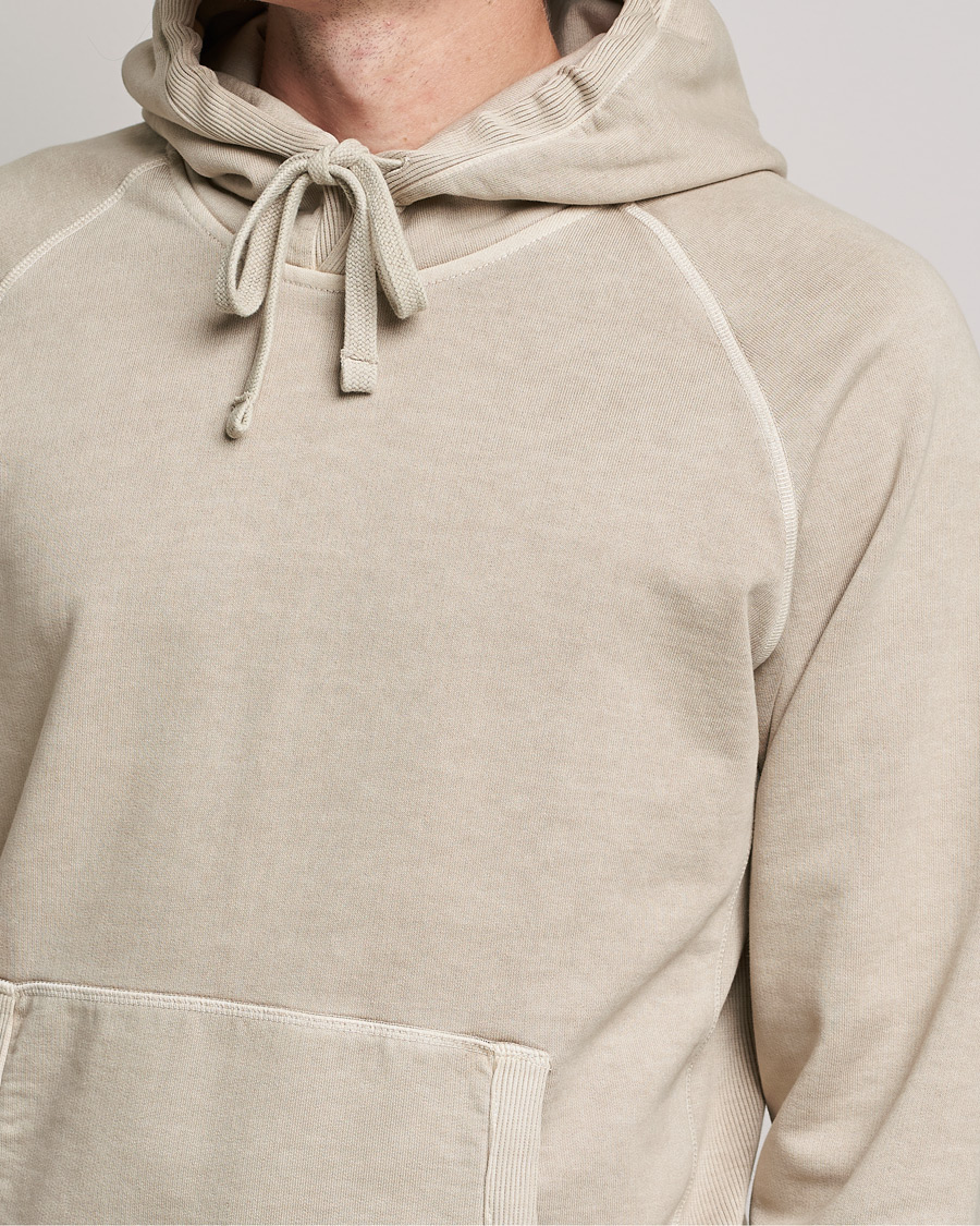 Men | Sweaters & Knitwear | Orlebar Brown | Francis Garment Dyed Cotton Hood Parched Green
