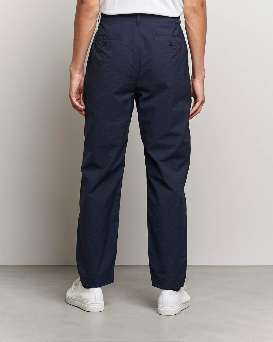 Men | Trousers | Orlebar Brown | Dunmore Cotton Trousers Night Iris