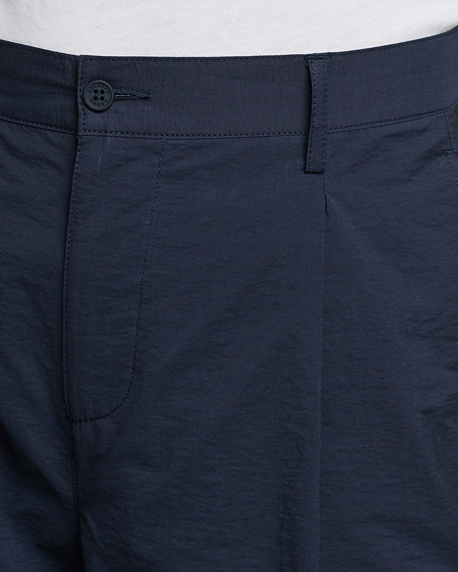 Men | Trousers | Orlebar Brown | Dunmore Cotton Trousers Night Iris