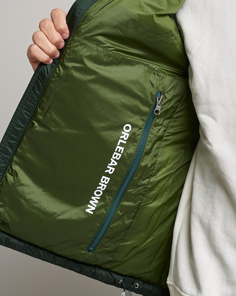 Men | Gilets | Orlebar Brown | Acosta Down Vest Bristlecone Pine