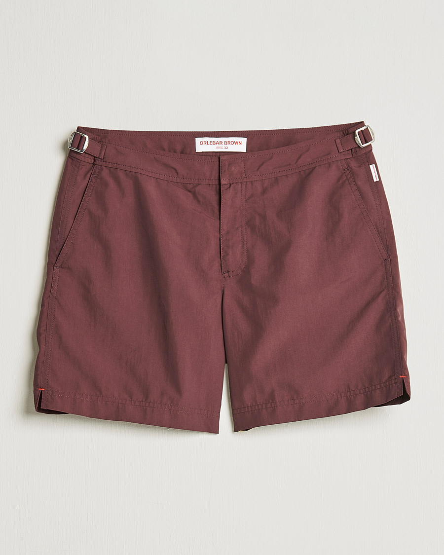 Men | Swimwear | Orlebar Brown | Bulldog II Medium Lenght Swim Shorts Damson