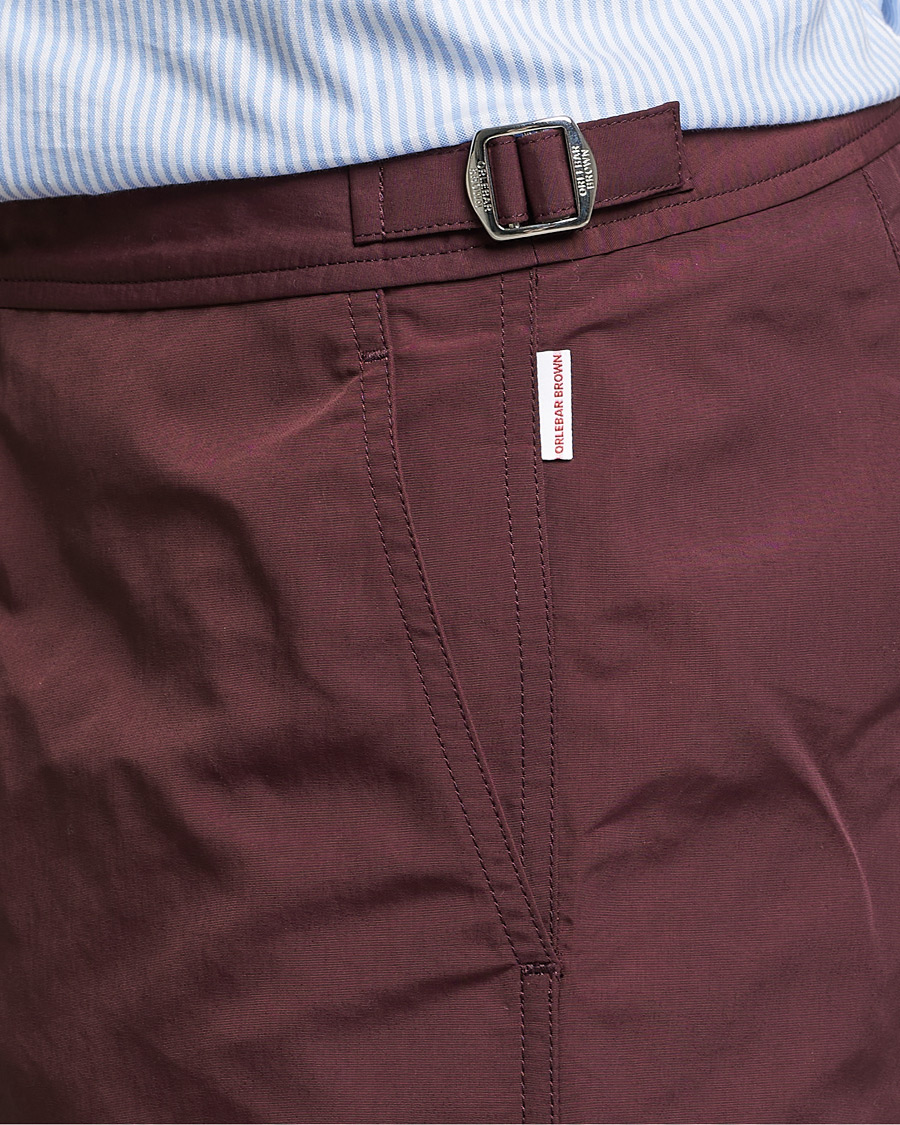Men | Swimwear | Orlebar Brown | Bulldog II Medium Lenght Swim Shorts Damson