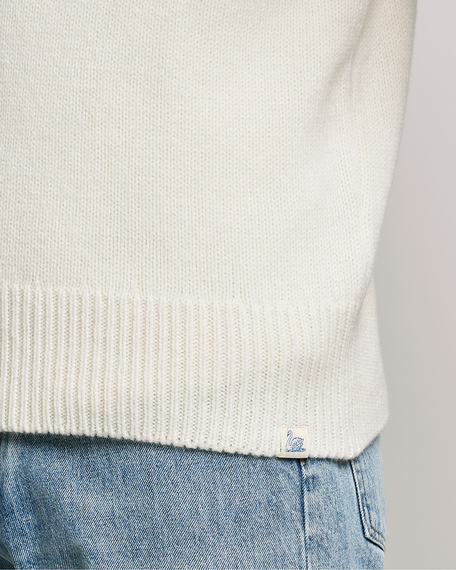 Men | Sweaters & Knitwear | Merz b. Schwanen | Cashmere/Merino Vest Nature