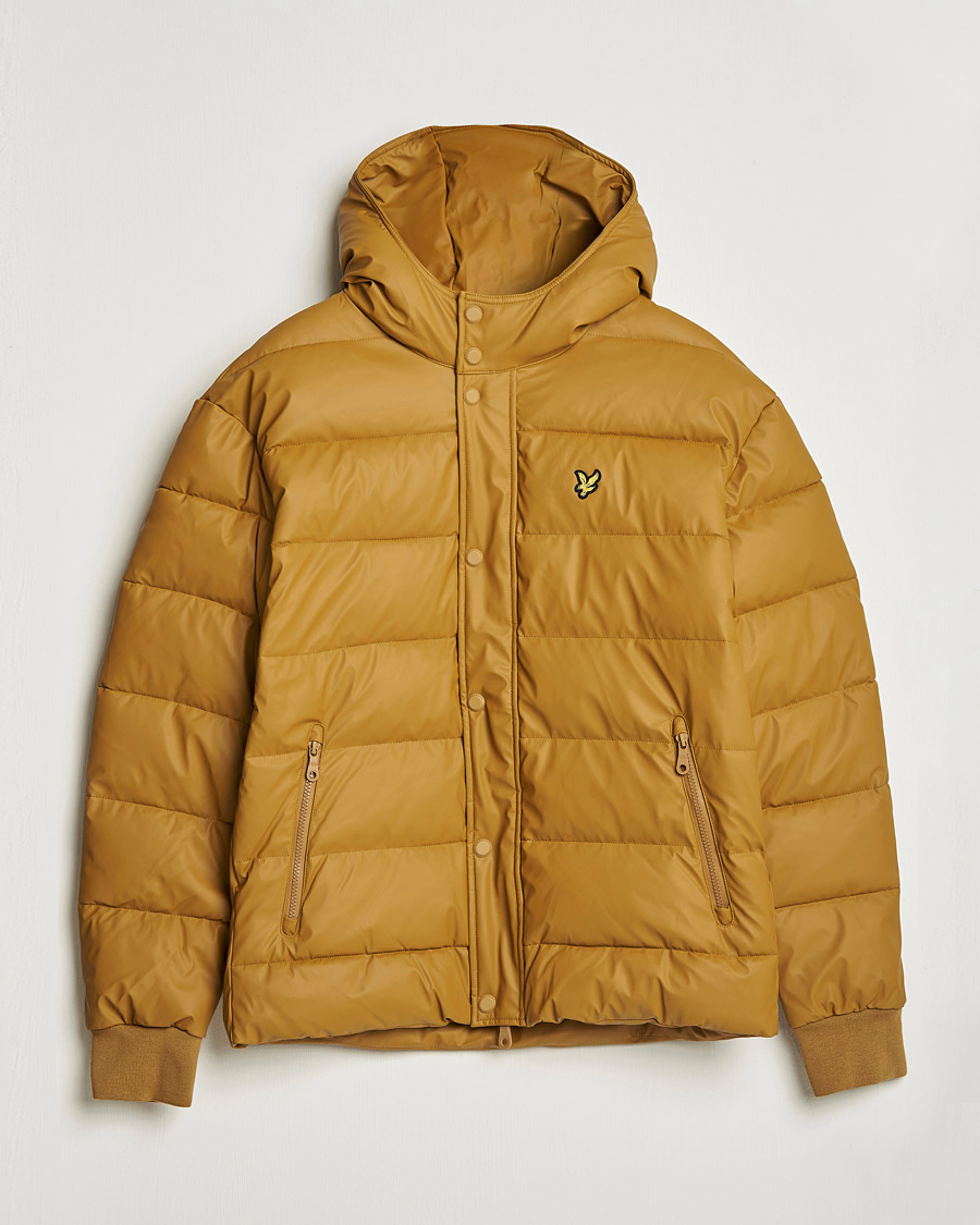 Men | Coats & Jackets | Lyle & Scott | Rubberised Puffer Jacket Anniversary Gold