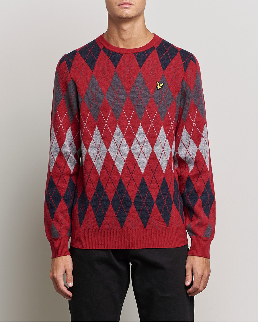 supreme argyle crewneck sweater