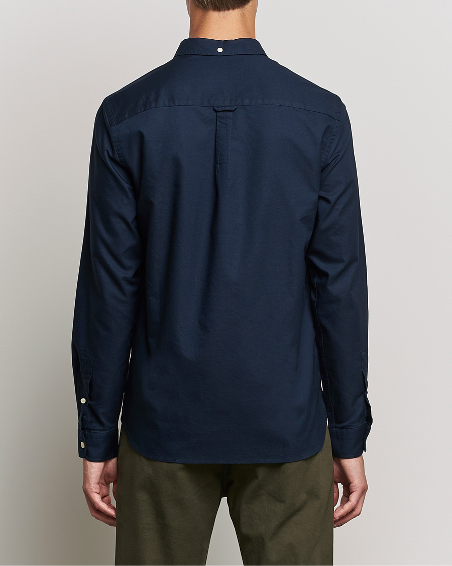Men | Shirts | Lyle & Scott | Lightweight Oxford Shirt Navy