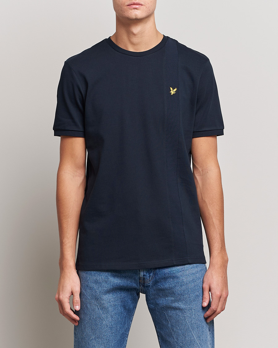 Men | T-Shirts | Lyle & Scott | Panelled Tee Navy