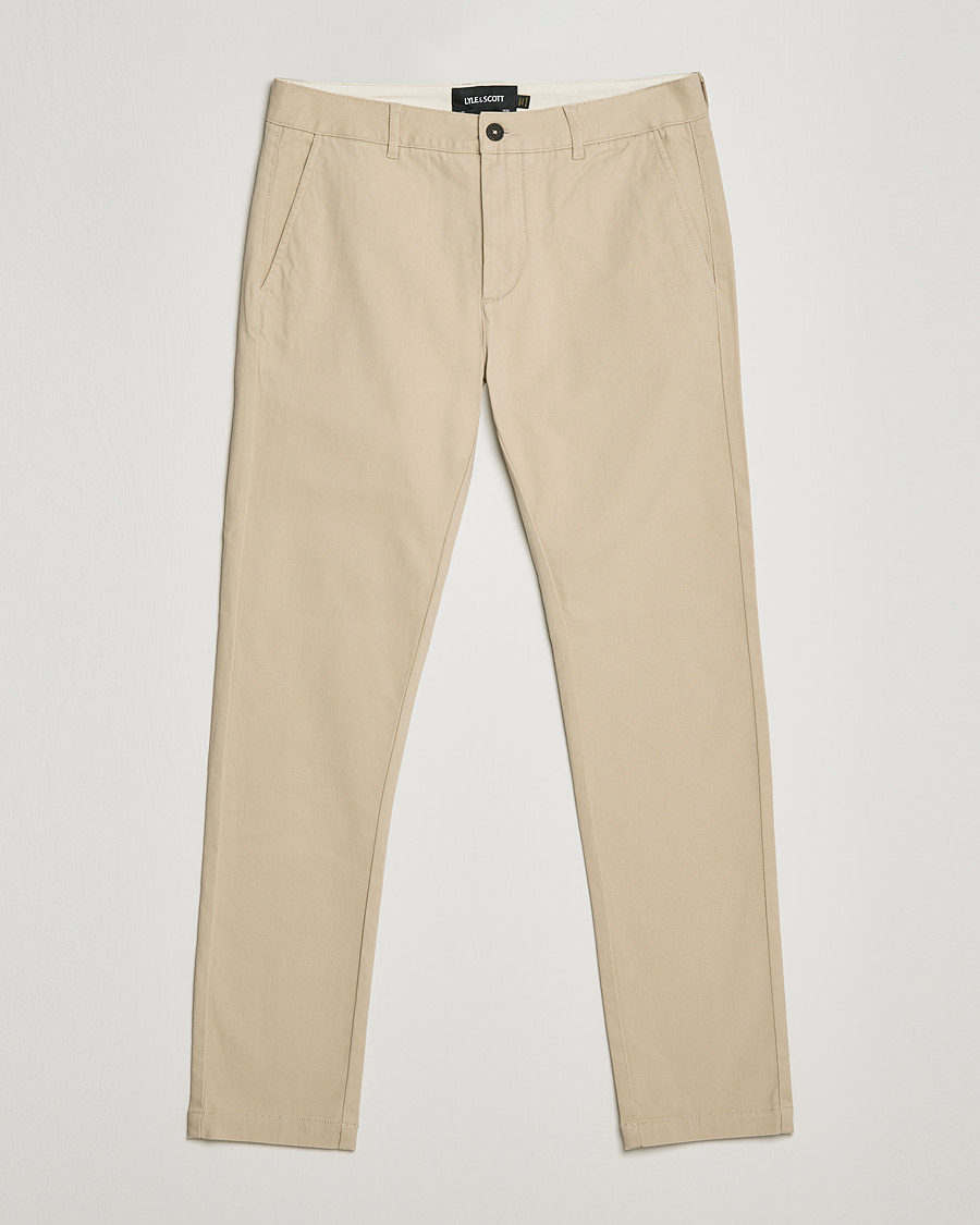 Men | Trousers | Lyle & Scott | Chinos Stone