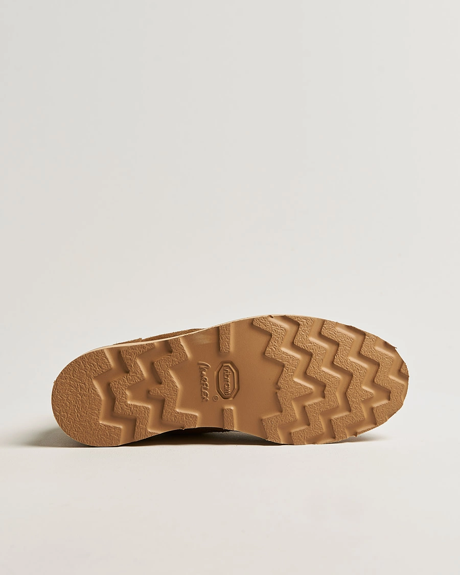 Men | Sanders Wilson Unlined Apron Boot Tobacco Suede | Sanders | Wilson Unlined Apron Boot Tobacco Suede