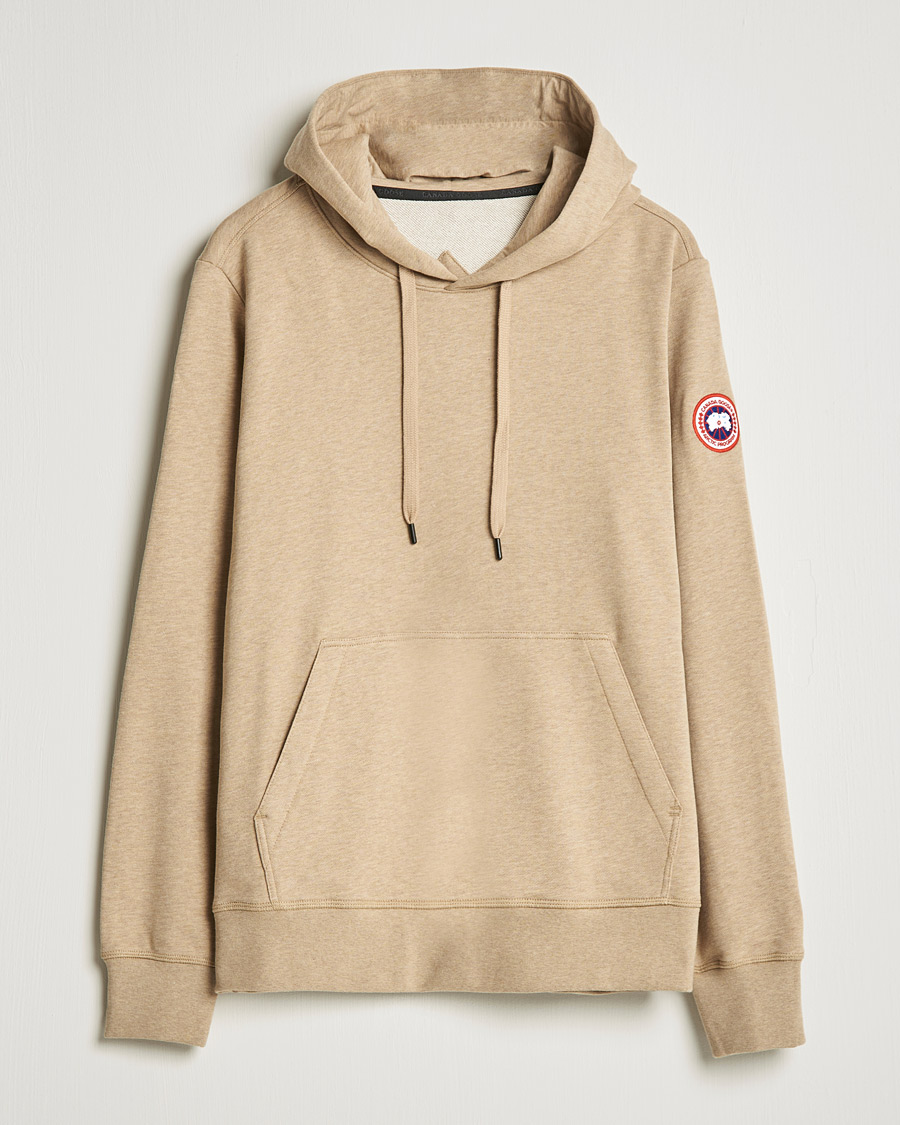 Men | Sweaters & Knitwear | Canada Goose | Huron Hoody Tan Heather