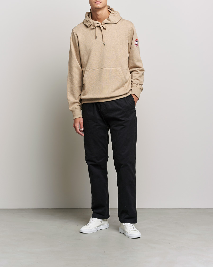 Men | Sweaters & Knitwear | Canada Goose | Huron Hoody Tan Heather