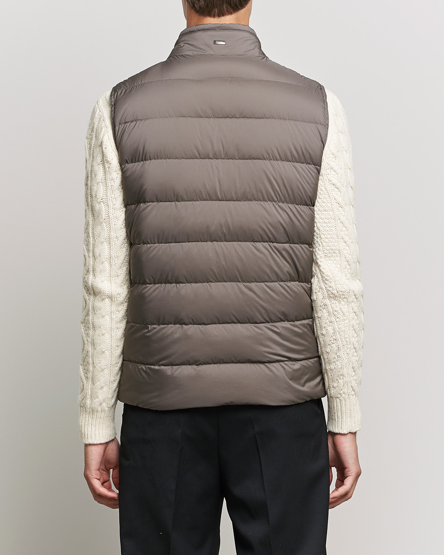 Men | Coats & Jackets | Herno | Nuage Down Vest Taupe