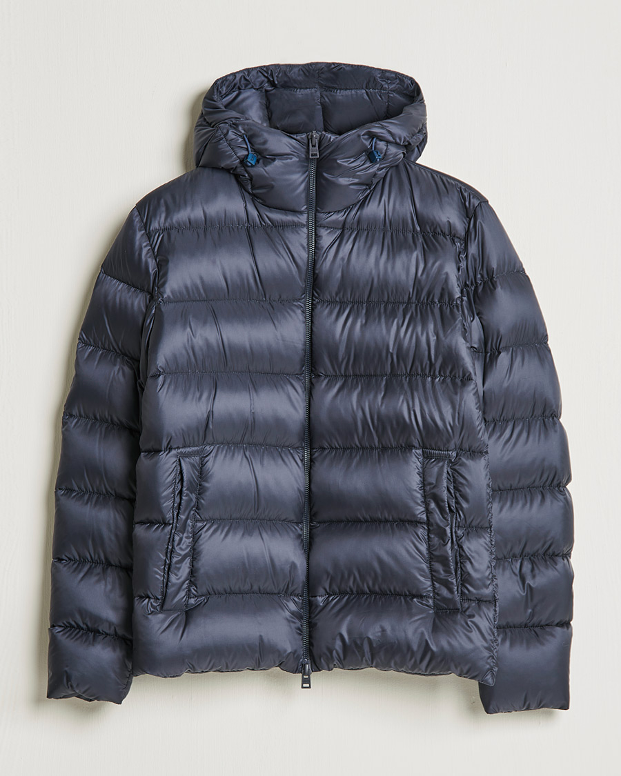 Men | Coats & Jackets | Herno | Globe Down Jacket Navy