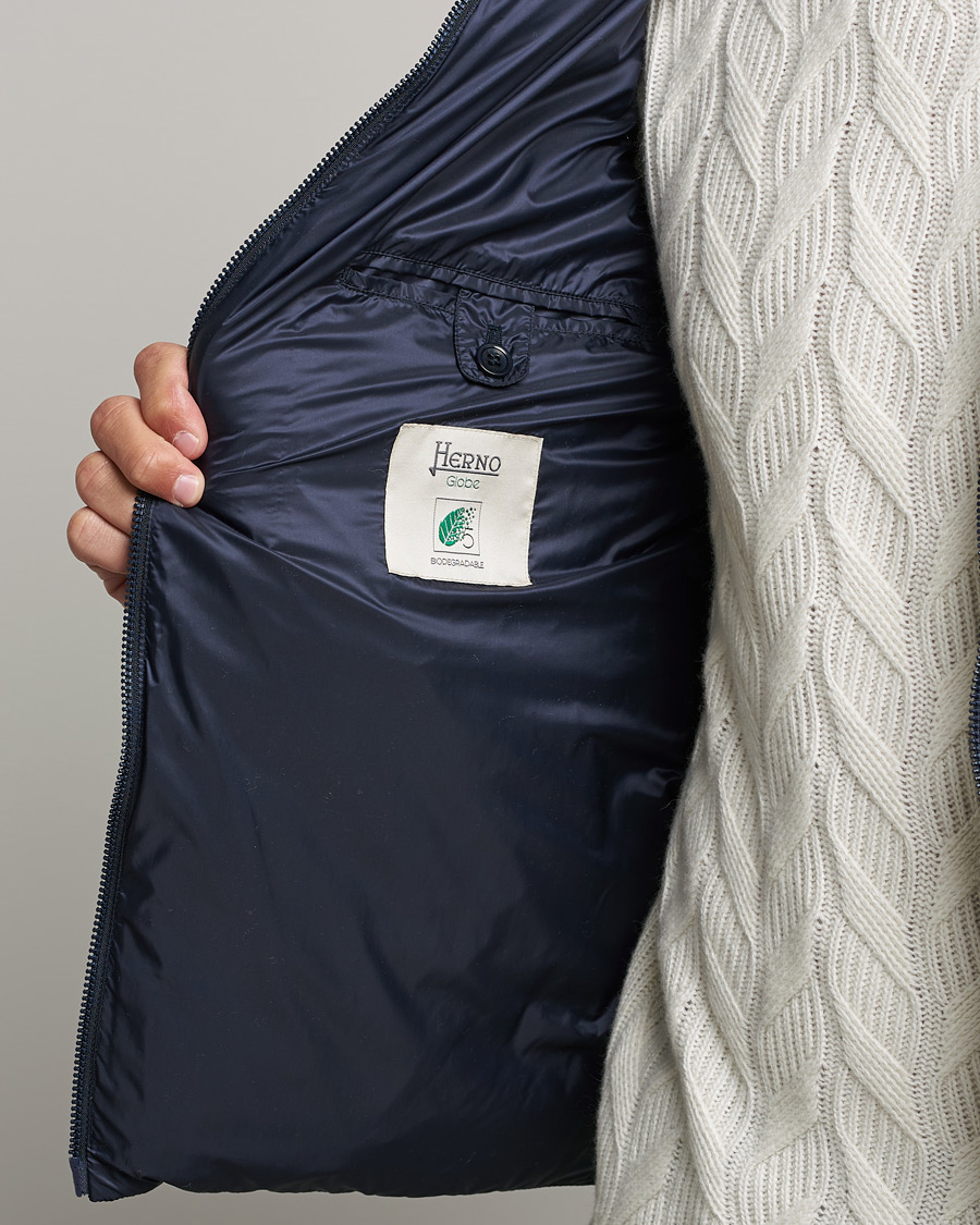Men | Coats & Jackets | Herno | Globe Down Jacket Navy