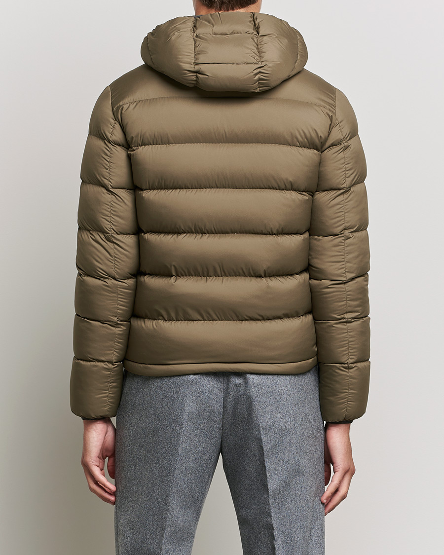 Men | Coats & Jackets | Herno | Matt Nylon Down Jacket Military Green
