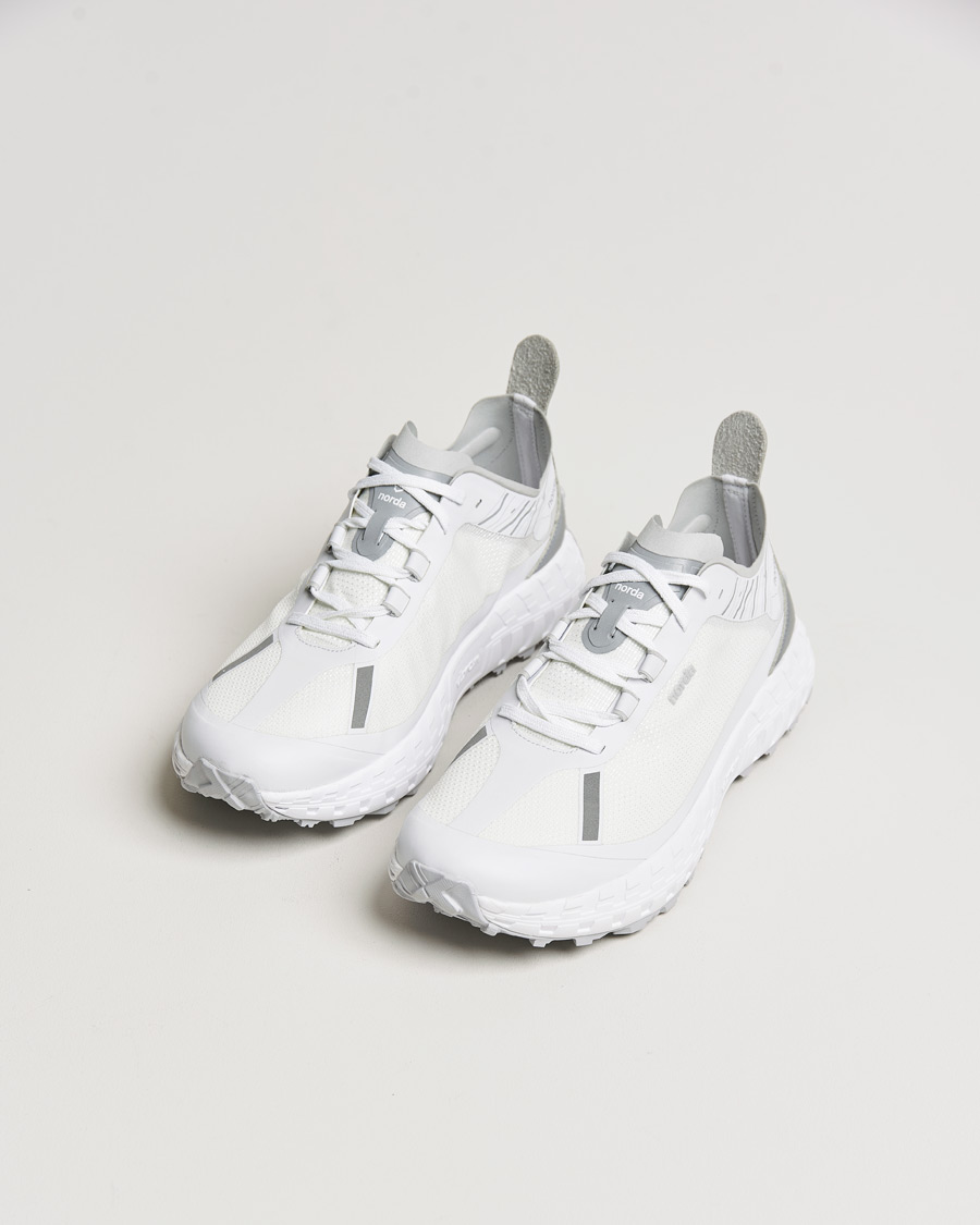 Men | Hiking shoes | Norda | 001 Running Sneakers White/Gray