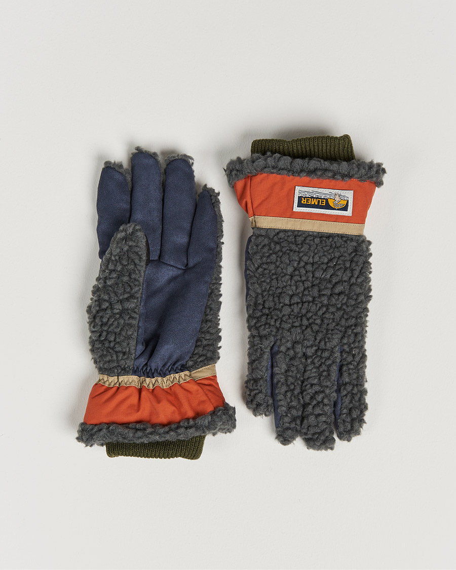 Men | Elmer by Swany Sota Wool Teddy Gloves Khaki | Elmer by Swany | Sota Wool Teddy Gloves Khaki