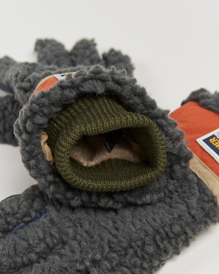 Men | Elmer by Swany Sota Wool Teddy Gloves Khaki | Elmer by Swany | Sota Wool Teddy Gloves Khaki