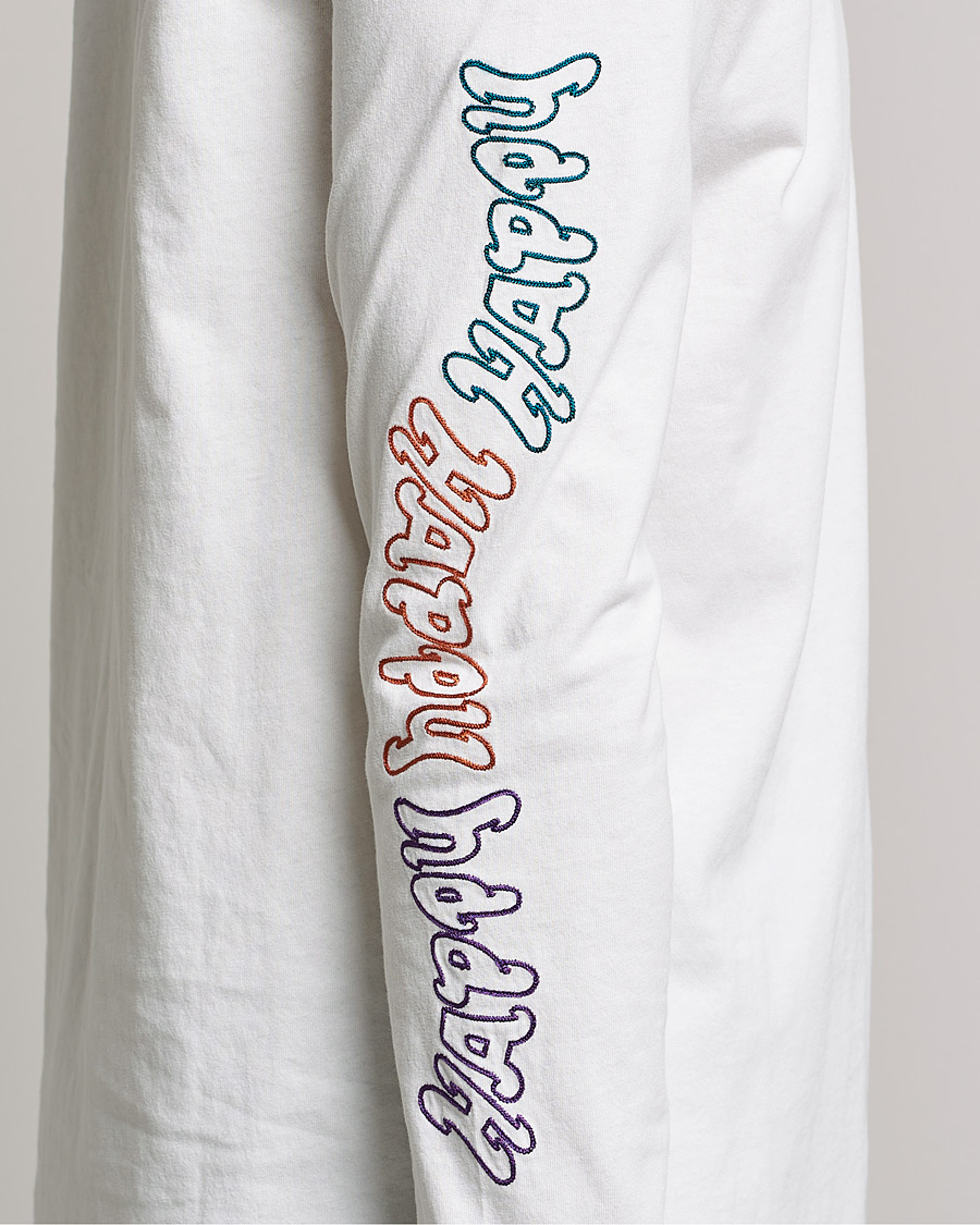 Men | T-Shirts | PS Paul Smith | Happy Face Long Sleeve T-Shirt White