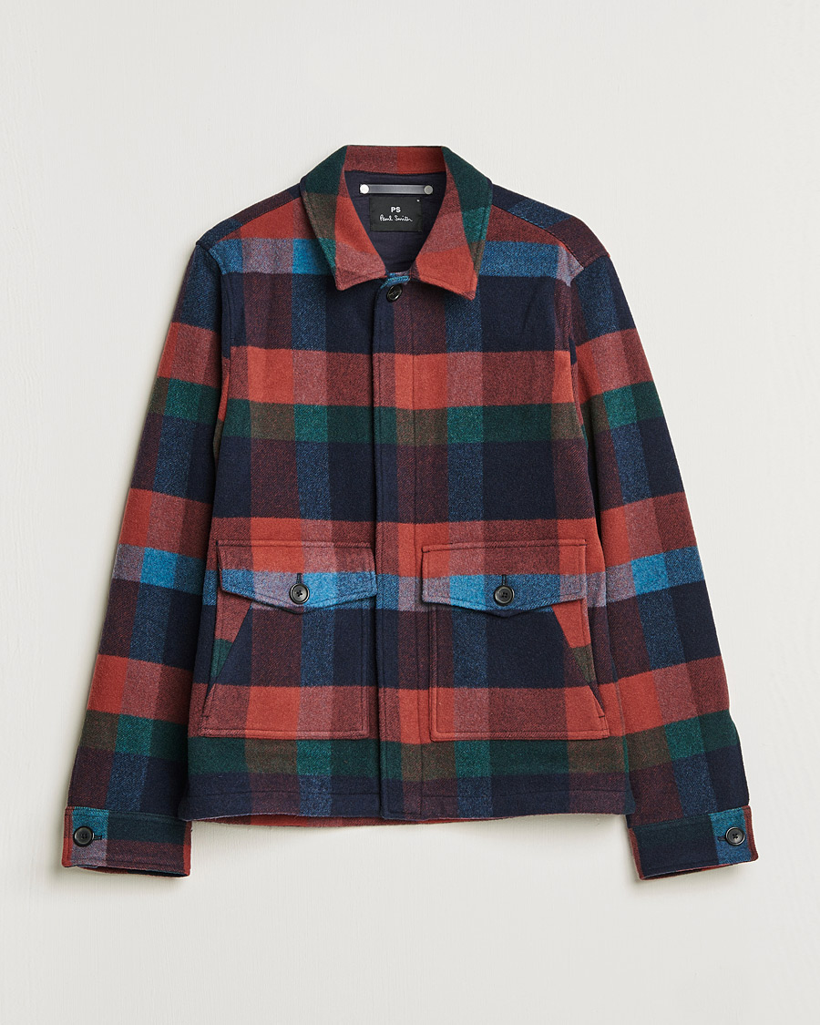 Men | Shirts | PS Paul Smith | Checked Overshirt Checked