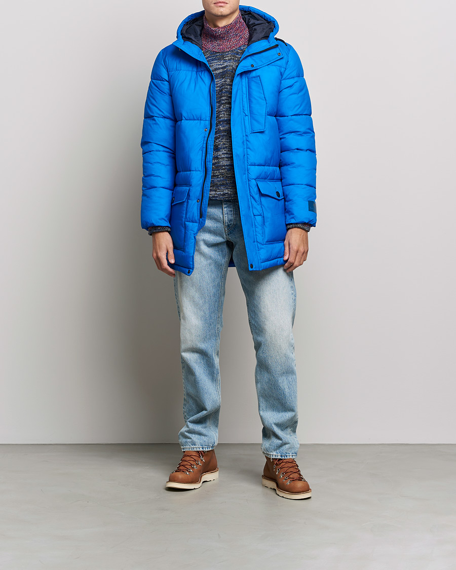 Men | Coats & Jackets | PS Paul Smith | Down Parka Blue