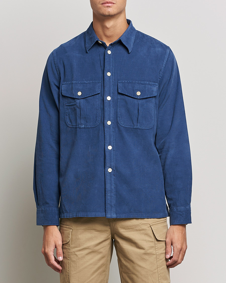 Men | Shirts | PS Paul Smith | Casual Fit Cotton Shirt Navy