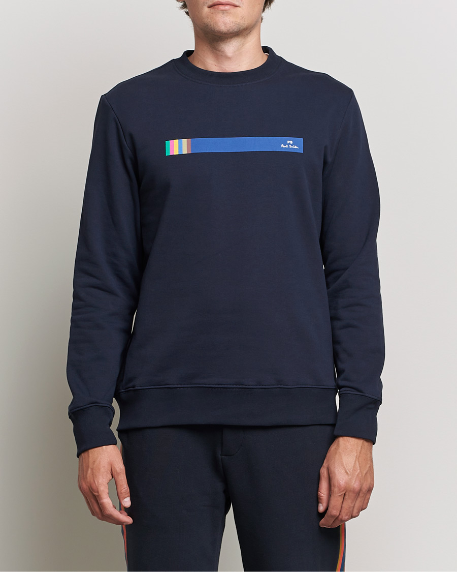 Men | Sweaters & Knitwear | PS Paul Smith | Organic Cotton Sweatshirt Navy