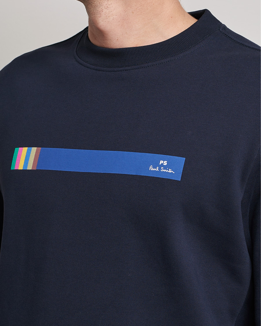 Men | Sweaters & Knitwear | PS Paul Smith | Organic Cotton Sweatshirt Navy