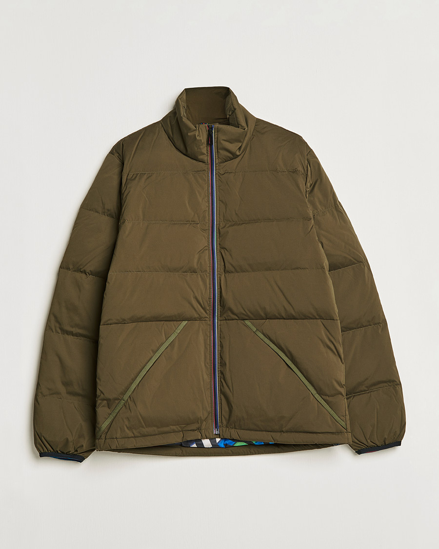 Men | Coats & Jackets | PS Paul Smith | Lightweight Down Jacket Green
