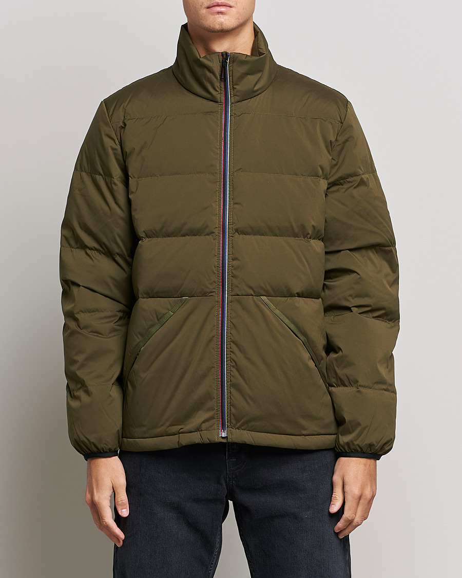 Men | PS Paul Smith | PS Paul Smith | Lightweight Down Jacket Green