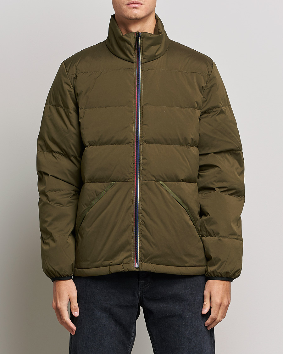 Men | Coats & Jackets | PS Paul Smith | Lightweight Down Jacket Green