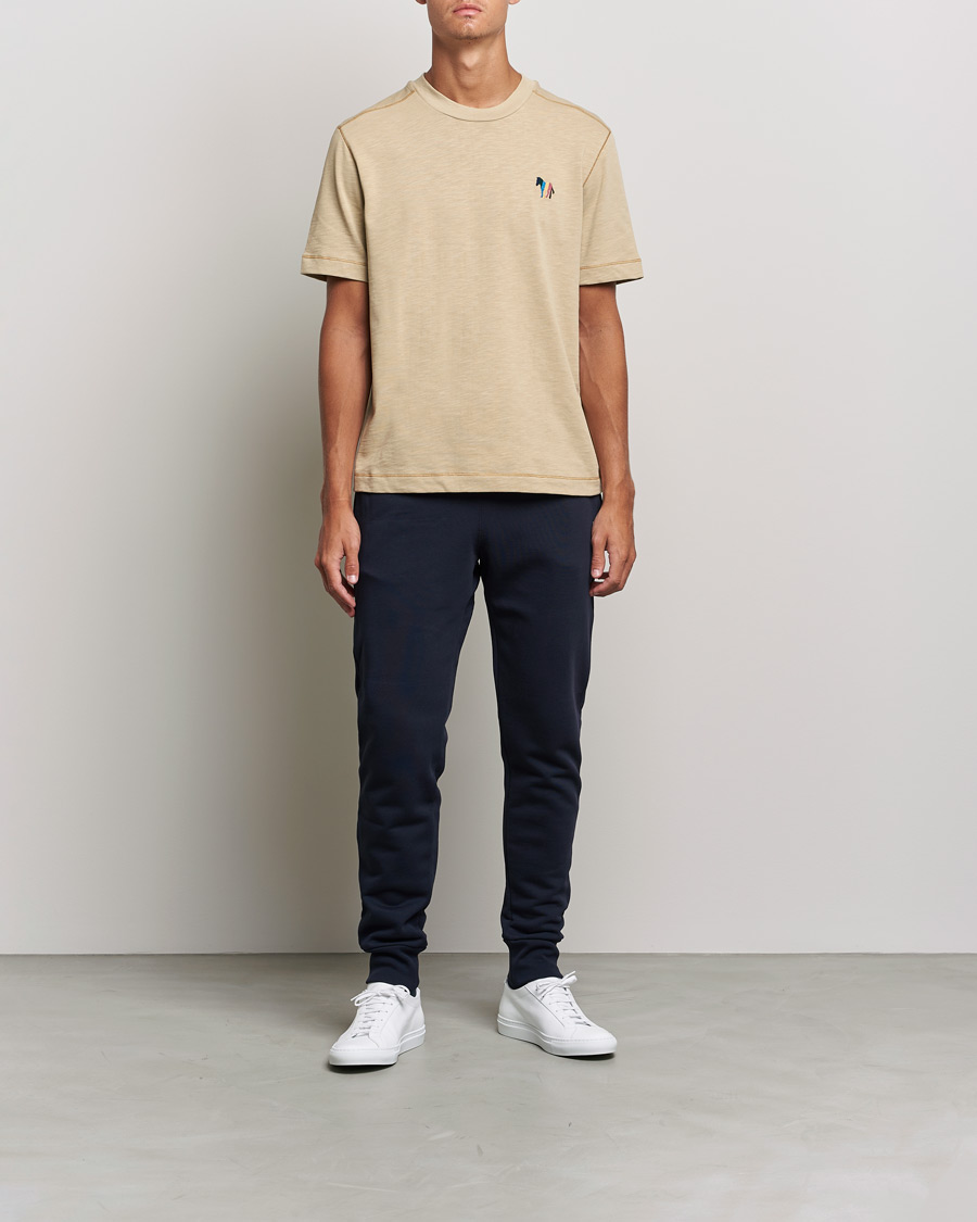 Men | Trousers | PS Paul Smith | Organic Cotton Zebra Jogger Navy