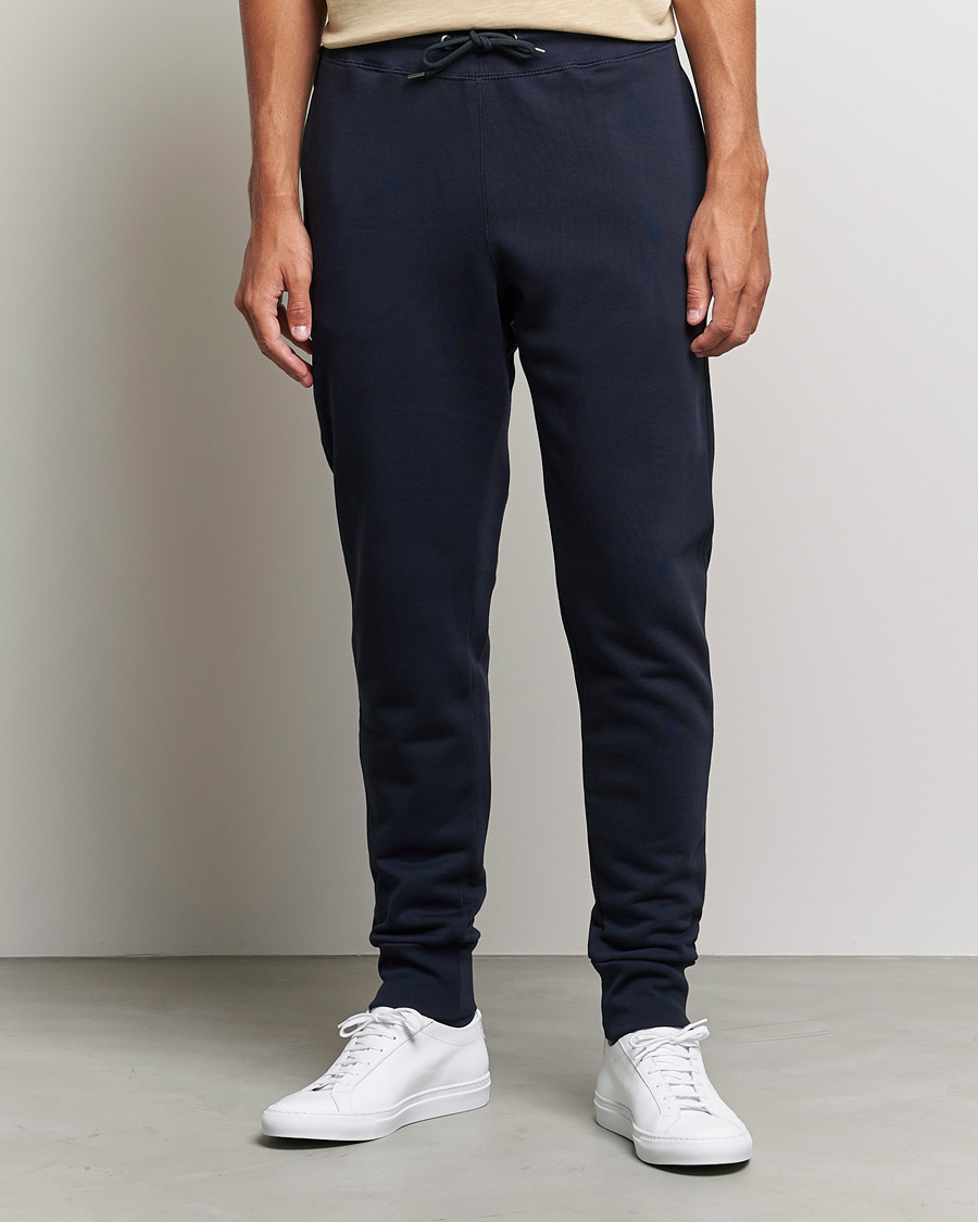 Men | Trousers | PS Paul Smith | Organic Cotton Zebra Jogger Navy