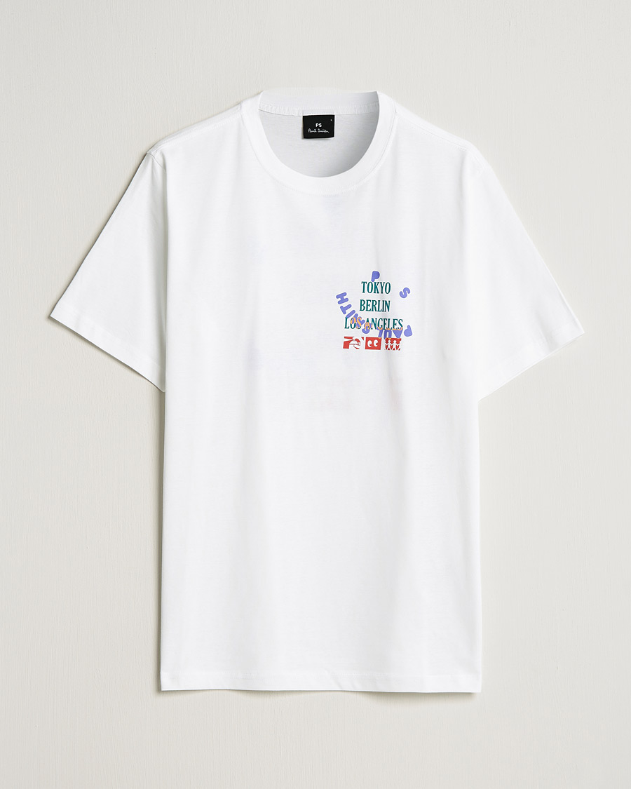 Men | T-Shirts | PS Paul Smith | Tokyo T-Shirt White