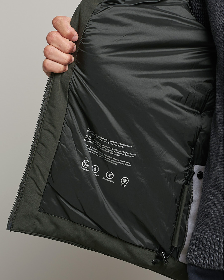 Men | Coats & Jackets | Scandinavian Edition | Nimbus Padded Hood Jacket Dark Olive