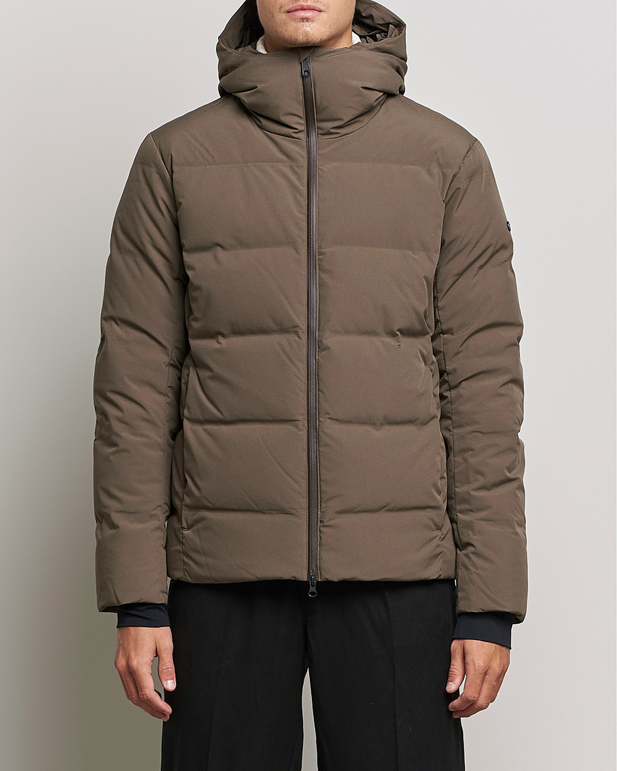 Men | Coats & Jackets | Scandinavian Edition | Torrent Hooded Puffer Jacket Major Brown
