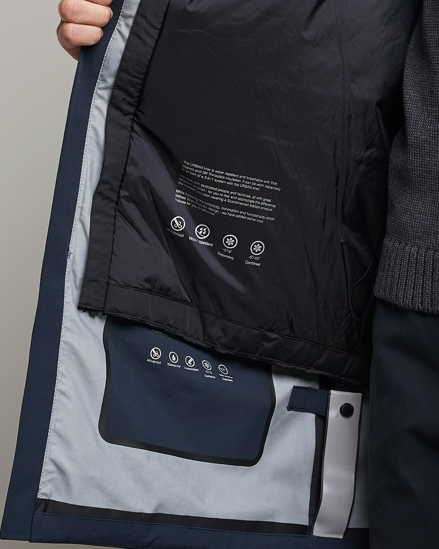 Men | Coats & Jackets | Scandinavian Edition | Urban Three in One Jacket Midnight Blue