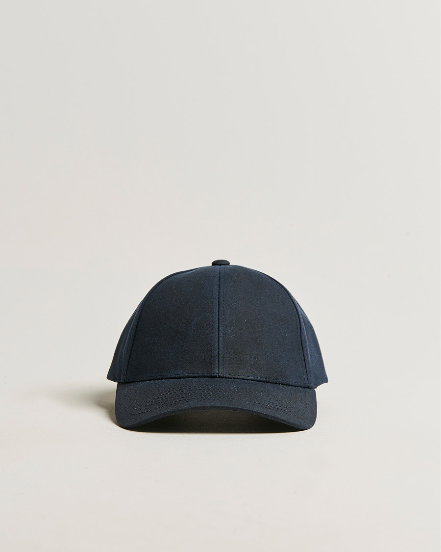 Men |  | Varsity Headwear | Oilskin Baseball Cap Navy