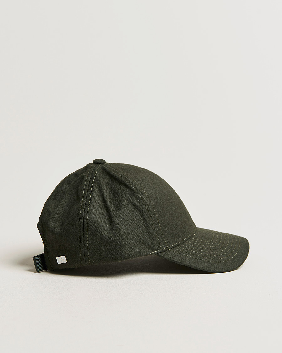 Men | Caps | Varsity Headwear | Wool Tech Baseball Cap Green